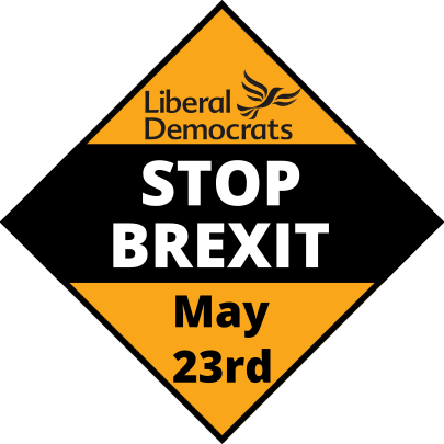 Stop Brexit Liberal Democrats May 23rd